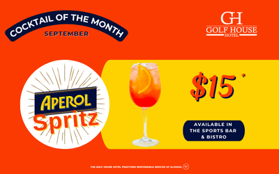 September’s Cocktail of the Month!
