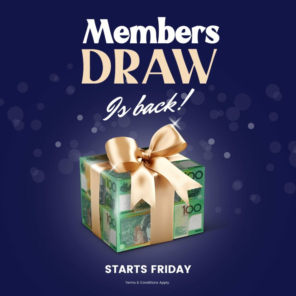 Friday Night Members Draw